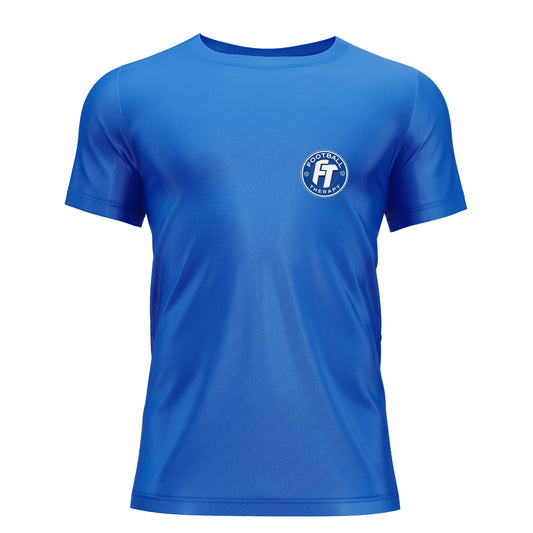 Football Therapy Organic T-Shirt (Royal Blue)