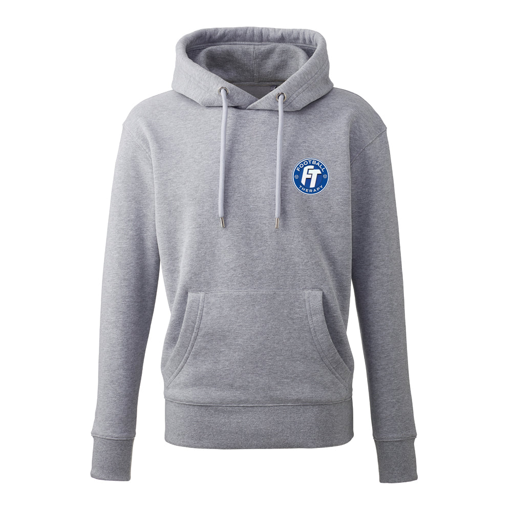 Football Therapy Hoodie (Grey Marl)